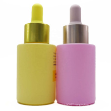 luxury frosted glass bottle cosmetic packaging 30ml 1oz GB-345B